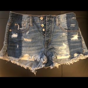 American eagle jean shorts